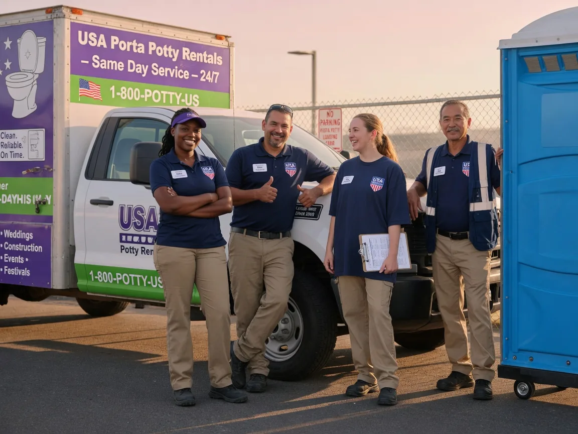 Porta Potty Rental company in Cumbola, PA